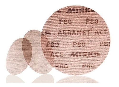 25 Discos Abranet Mirka Lija Roto 150mm 80/120/180/240/320