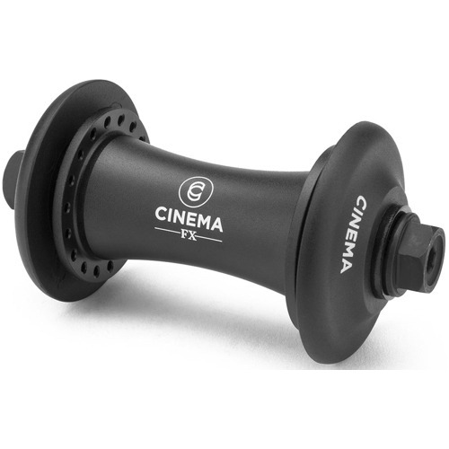 Maza Delantera Cinema Fx C/protectores Negro Matte