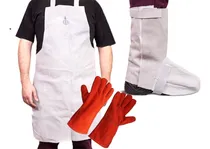 Comprar Secur Delantal Cuero + Polainas + Guantes Largos