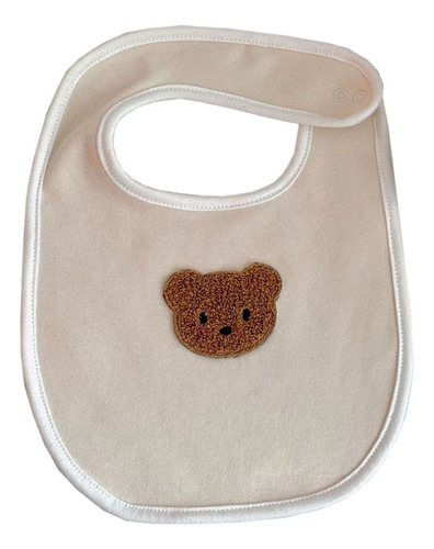 Pañuelo Bordado Con Forma De Oso, De Algodón, Para Bebés Rec