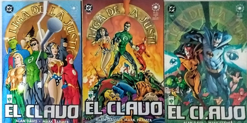 Justice League:  El Clavo  - ( Serie Completa - 3 Tomos )