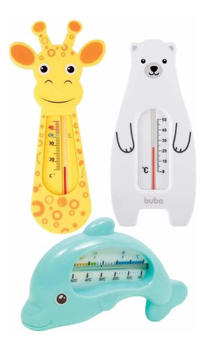 Imagem 1 de 3 de Termômetro Banheira Bebê - Temperatura Da Água Banho - Buba
