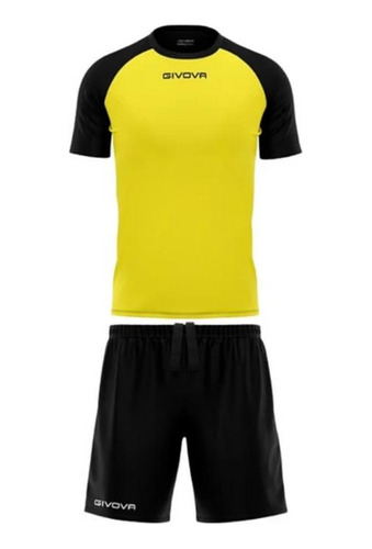 Set Futbol Teamwear Givova Capo Amarillo/negro