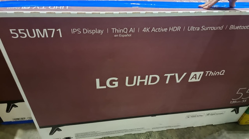 Smart Tv LG Uhd Ai Thinq 55 Pulgadas Up77 4k (Reacondicionado)