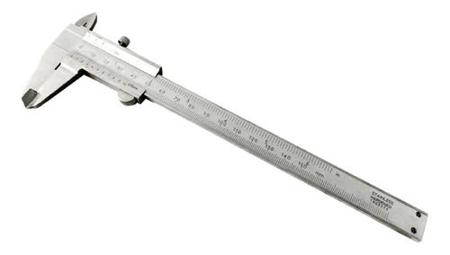 Calibrador Pie De Rey Vernier 6 Pulgadas  1/128 - 0.05 Mm