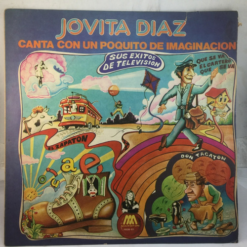 Jovita Diaz- Canta Con Un Poquito De Imaginacion - Vinilo Lp