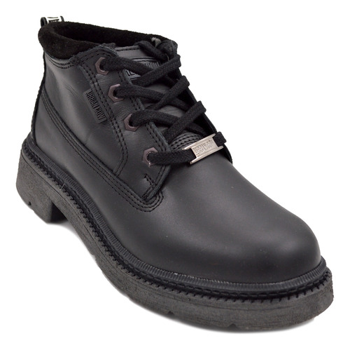 Borcego Corto Mujer Wallace Urban Cow Cuero Comodo Moda