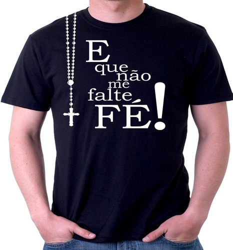 Camisa Camiseta Masculina Feminina Estampareligiosa Catolica