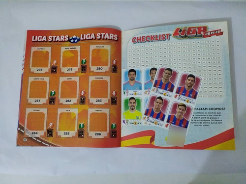 Album Panini La Liga 2014 - 2015 (vacío)