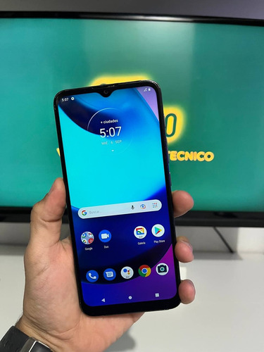 Celular Moto E20 32gb Android 11 Gris 2gb Libre Gris Oscuro