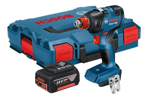 Chave Impacto Bateria 4ah Gdx 18v 200 Bosch + Maleta S/carrg