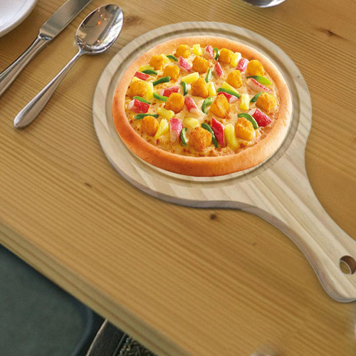 Tabla Para Pizza, Tabla Para Pan Y Queso, Pala 9 Pulgadas