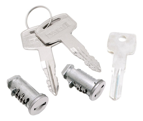 2 Cilindros De Bloqueo Compatible Con Bastidores De Coche,
