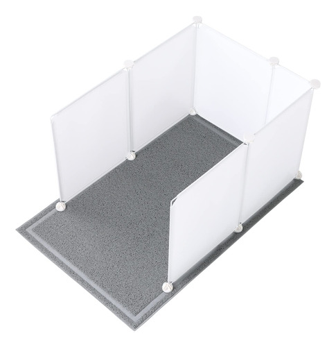 Meexpaws Caja De Arena Extragrande Para Gatos Con Protector