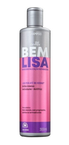 Shampoo Nanocristalização Reparadora Bem Lisa Griffus 300ml