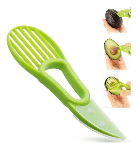 . Cortador De Aguacate 3 En 1, Descorazonador De Manteca De