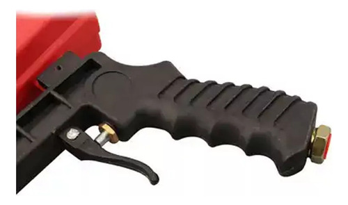 Pequena Pistola De Jateamento De Areia Manual Vermelha