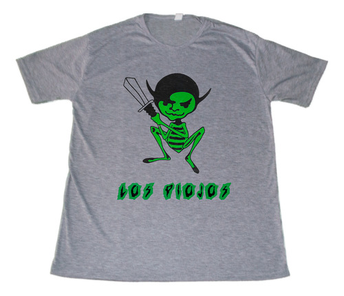 Remera Los Piojos Con Fecha Parque De La Ciudad | Gris