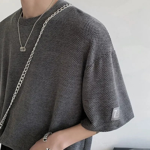 Camiseta Para Hombre Qianyi De Fibra De Poliéster Transpirab