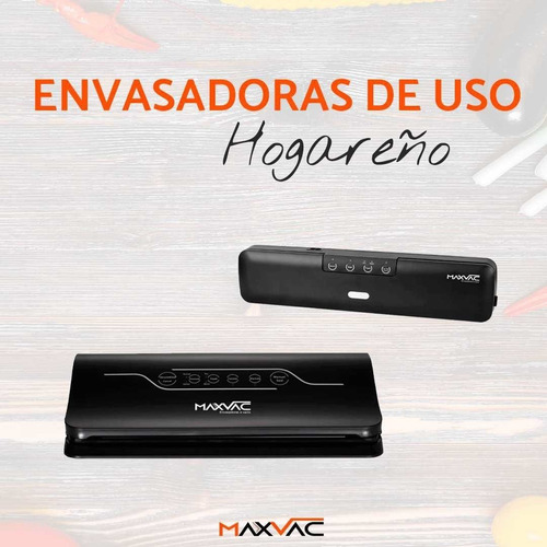 Imagen 7 de 7 de Maquina Envasadora Al Vacío Maxvac Inicia - Hogareña - S30cm