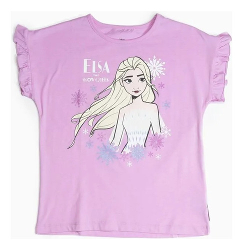 Polera Niña Frozen Princess Lila Disney Tbc