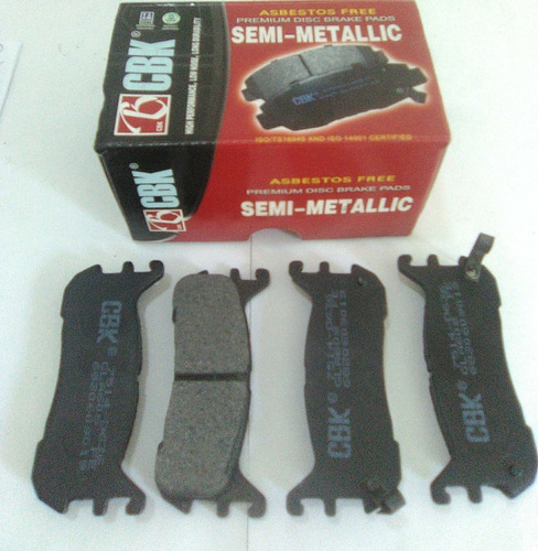 Pastillas De Frenos Cbk Ford Laser/ Mazda 323/ Allegro