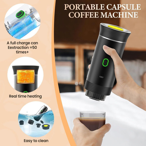 Para Para Máquina Espresso Portátil,cafetera 3 En 1,60ml /