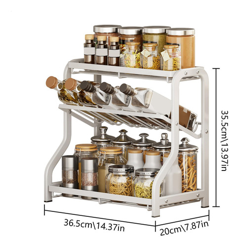 Organizador De Condimentos De Cocina Organizador De Estantes