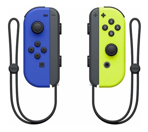 Joystick Nintendo Joy-Con azul/amarillo neón