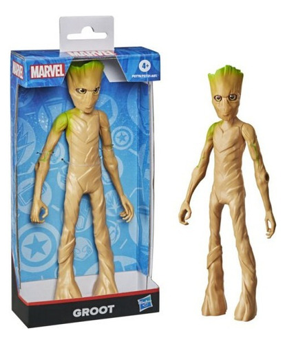 Figura De Acción Groot Articulado Marvel Hasbro -lanús