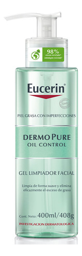 Gel Limpiador Eucerin Dermopure Oil Control X 400 Ml