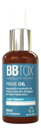 Grandha Prime Oil 30ml  Óleo Tratamento Pós Progressiva