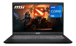 Laptop Gamer Msi Modern 15 15.6 I7 12va 16gb 512ssd V4gb