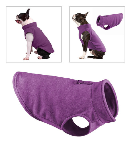 Chaleco Para Perros, Ropa Para Cachorros Violeta L Violeta L