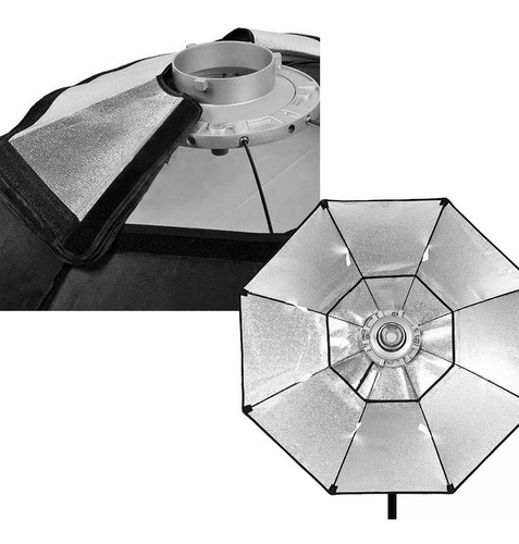 Octabox 120cm Godox Con Grid Softbox Bowens Universal