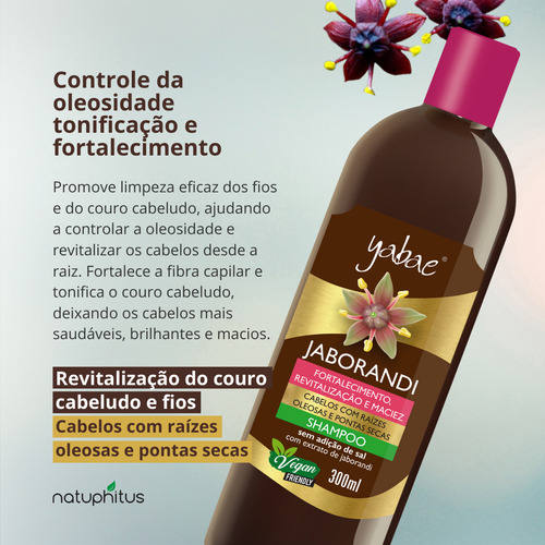 Shampoo Yabae Jaborandi 300ml