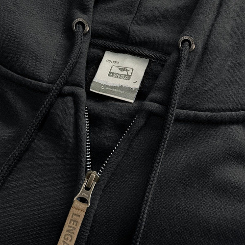 Polerón Con Capucha Y Cierre Ykk® Hombre Lingue Lenga®