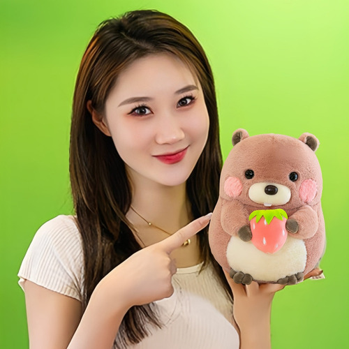 2 Peças De Brinquedos Infantis Fofos Com Boneca Marmota Maci
