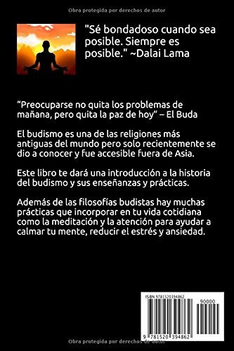 Budismo: Budismo Para Principiantes: Una Guia Para Las Ense, De Gabriel Shaw. Editorial Independently Published, Tapa Blanda En Español, 2017