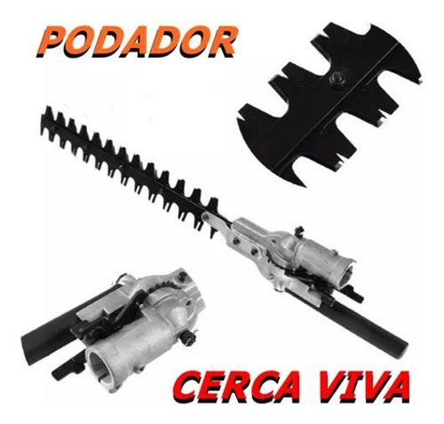 Podador Cerca Viva Roçadeiras Nakasaki 63cc 26mm 9 Estrias