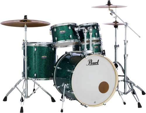 Batería Pearl Decade Maple Dmpr905 De 5 Cuerpos Bombo 20'' Color Ocean Galaxy Flake