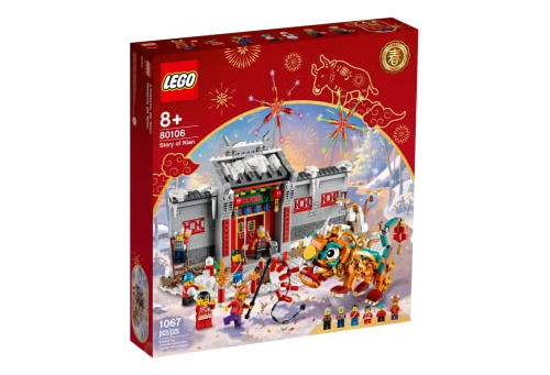 Lego Story Of Nian, Kit De Construcción De Año Nuevo Chino (