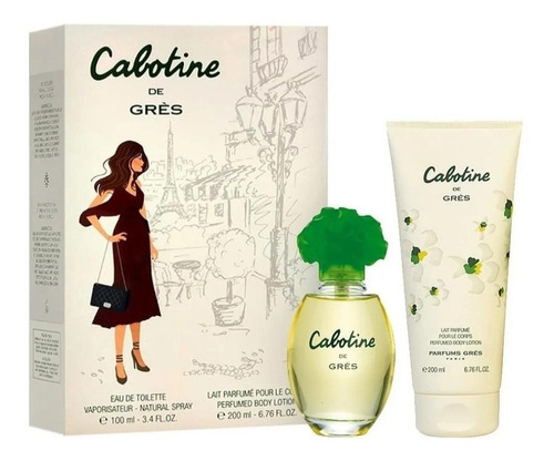 Perfume Cabotine X 100 Ml Estuche + Crema +gel Original