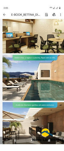 Imagem 3 de 15 de Lançamento Quadra Da Praia Piratininga Varanda Gourmet 2 Quartos Lazer - 485
