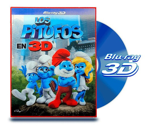 Blu Ray 3d Los Pitufos