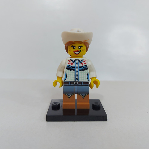 Figura Lego Series 8 Cowgirl Vaquera (col116)