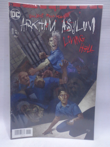 Arkham Asylum Living Hell Vol.2 Dc Comic´s Televisa 2016