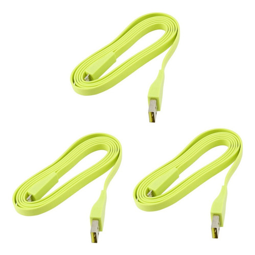 3 Cables Usb De Carga Rápida Para Ue Boom 2/ue Megaboom /ue