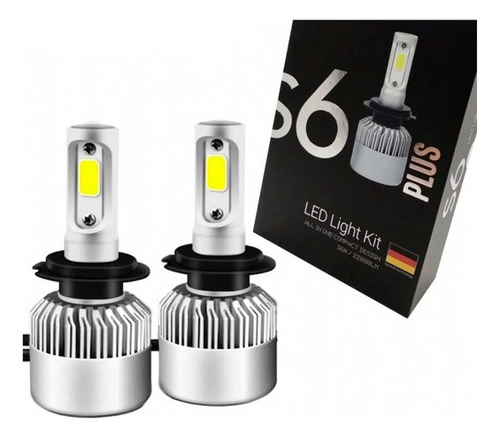 Kit Led S6 Hd H16 Gen 32000lm Chip Cob 12v Neumovil