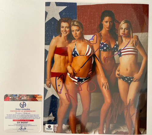 Autografo Tara Reid Mena Suvari Alyson Hannigan American Pie (Usado)